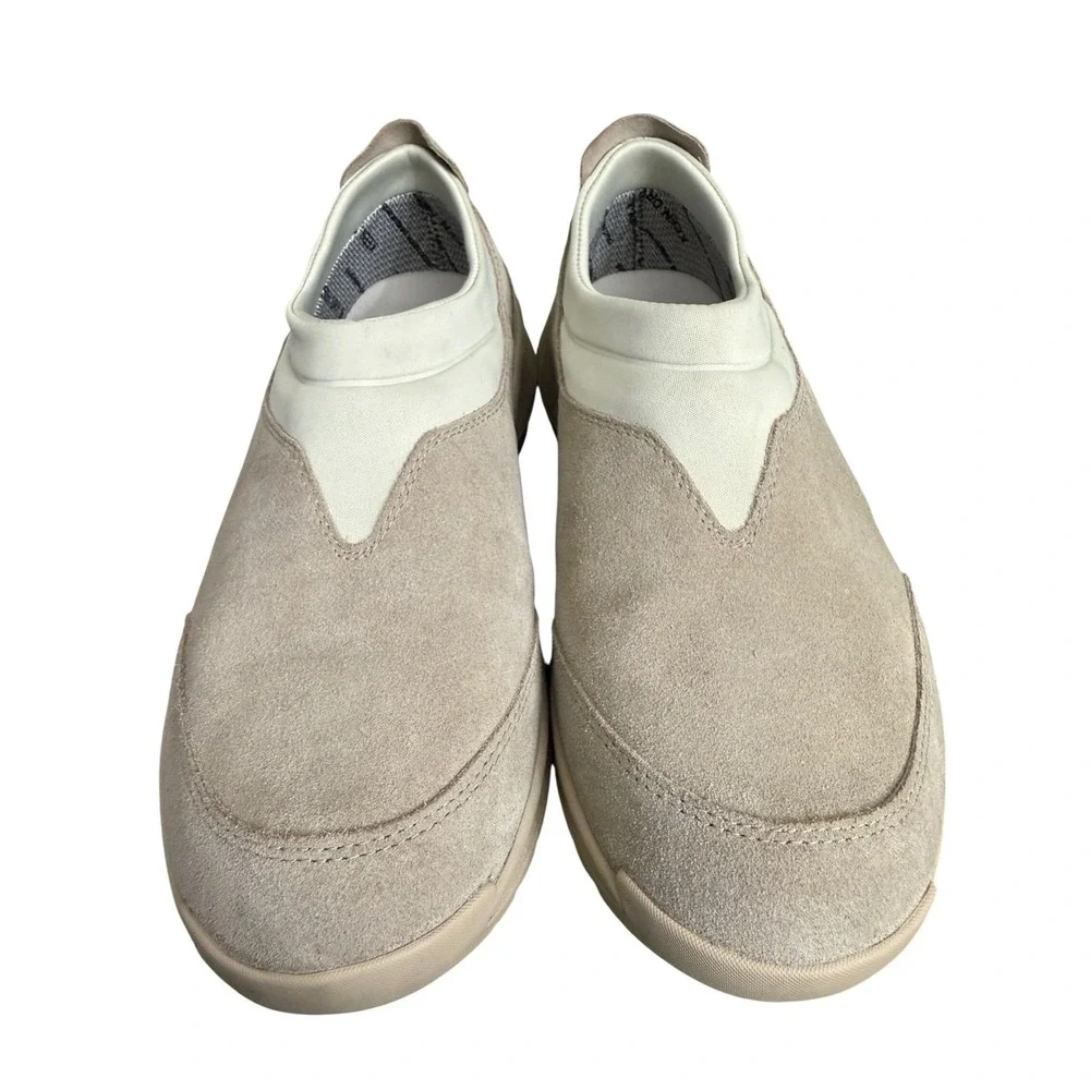 Keen TTS Moc Waterproof Suede Slip On Shoes Tan Sand 1031231 Mens 10